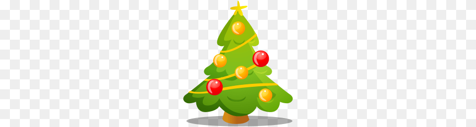 Cute Christmas Tree Clipart, Plant, Christmas Decorations, Festival, Snowman Free Png Download