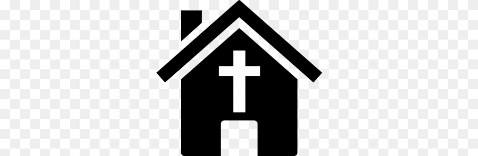 Cute Church Clipart, Cross, Symbol Png
