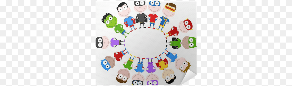 Cute Circle, Pattern, Outdoors, People, Person Free Png Download
