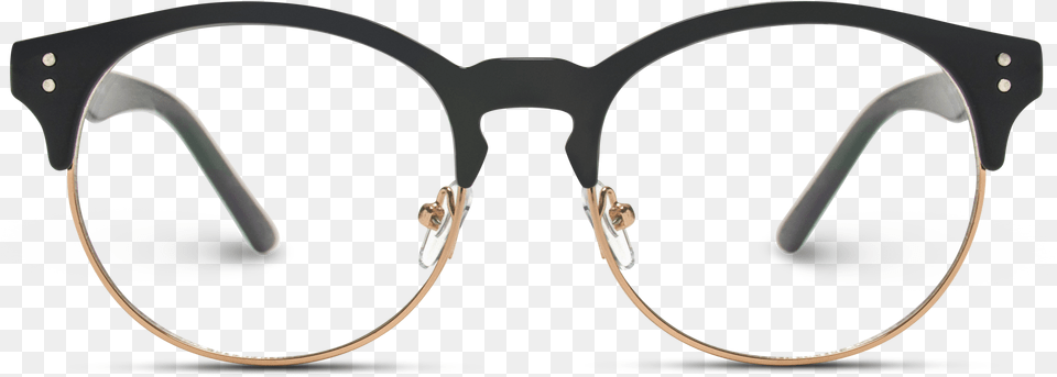 Cute Clear Glasses Women Round Browline Glasses, Accessories, Sunglasses Png Image