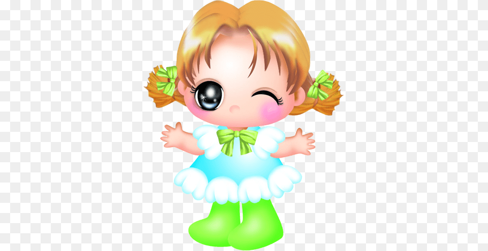Cute Clip Art And Dolls, Baby, Person, Graphics, Face Free Png Download