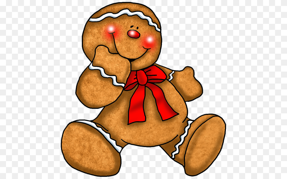 Cute Clip Art For Transparent Christmas Gingerbread Ornament, Cookie, Food, Sweets, Baby Png Image