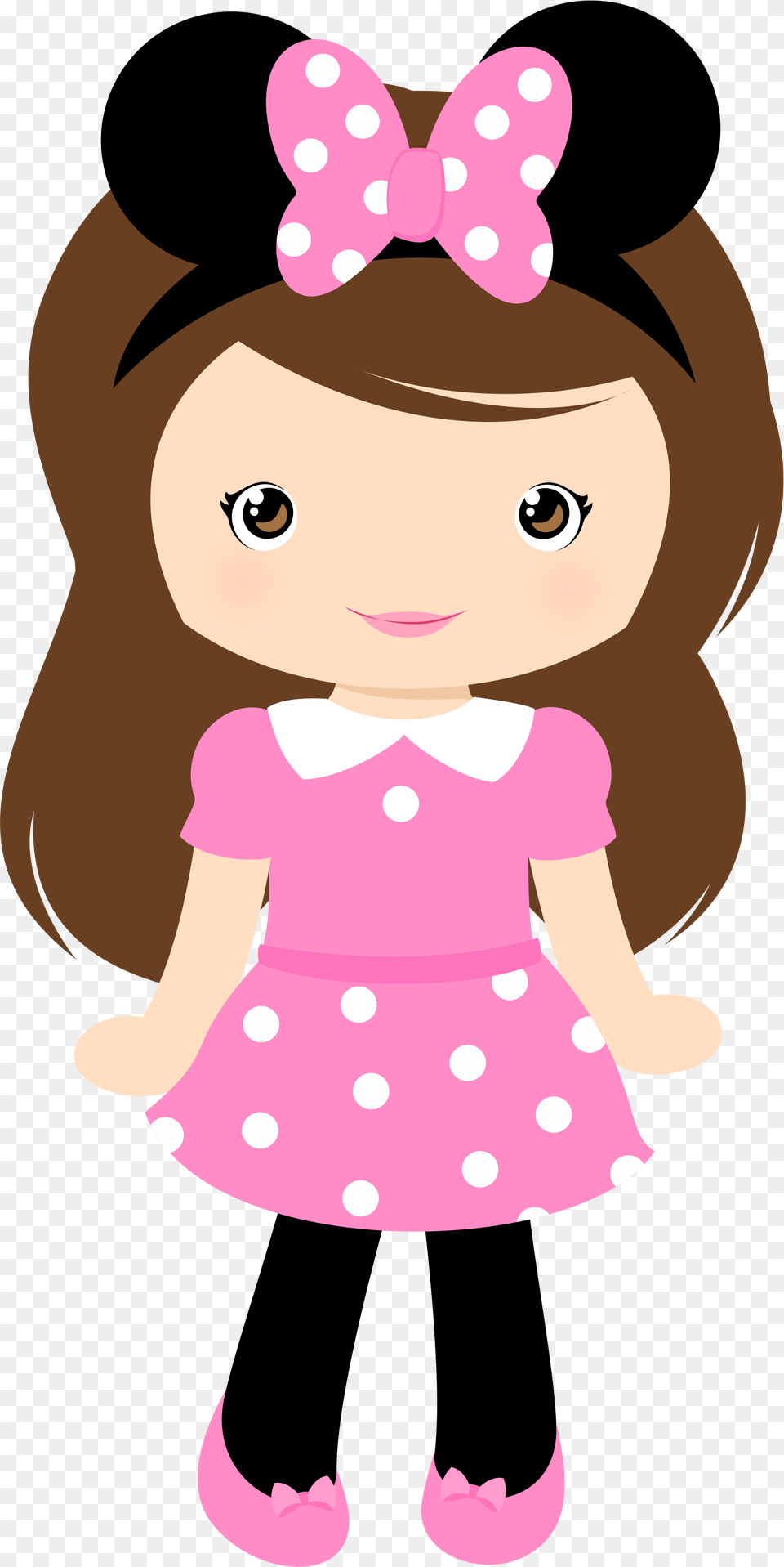 Cute Clip Art Girl, Pattern, Baby, Person, Face Free Transparent Png