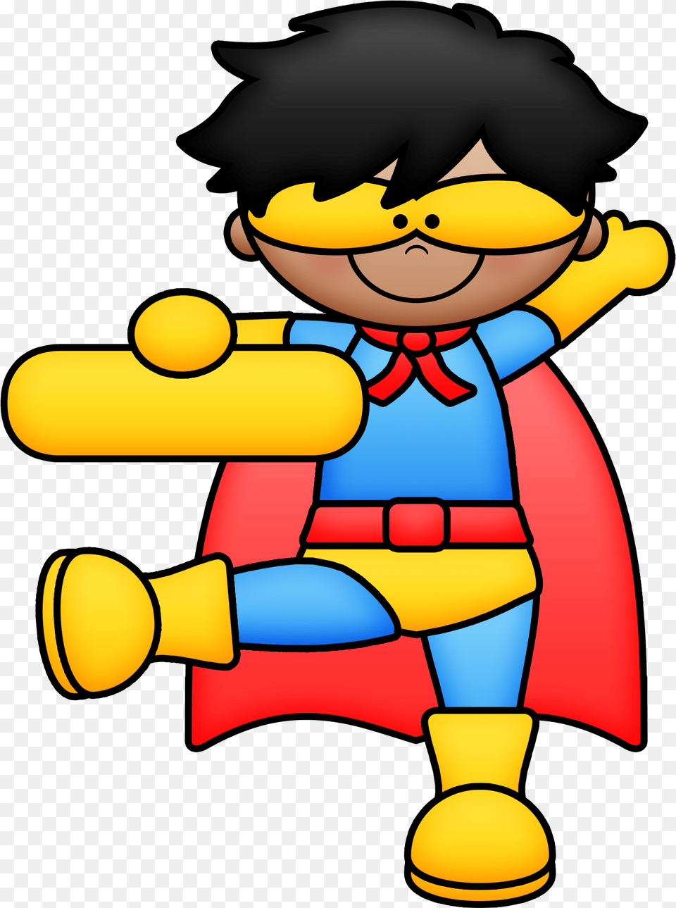 Cute Clip Art Super Hero Math Clipart, Baby, Person Png