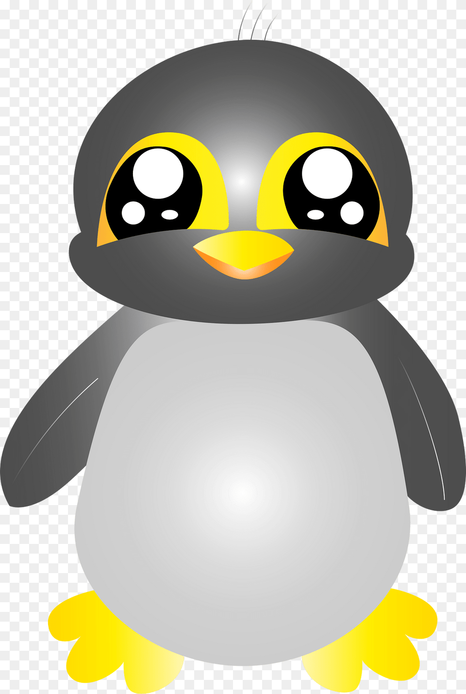 Cute Clipart, Animal, Bird, Penguin, Plate Png