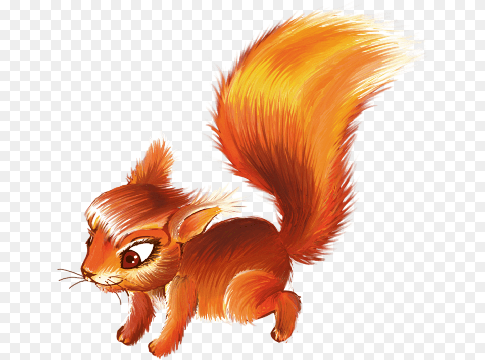 Cute Clipart Animal 2 Squirrel Murals Clip Art Squirrel, Bird Png Image