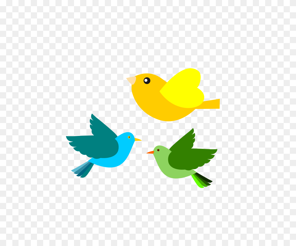 Cute Clipart Bird Winging, Animal, Canary Free Png Download