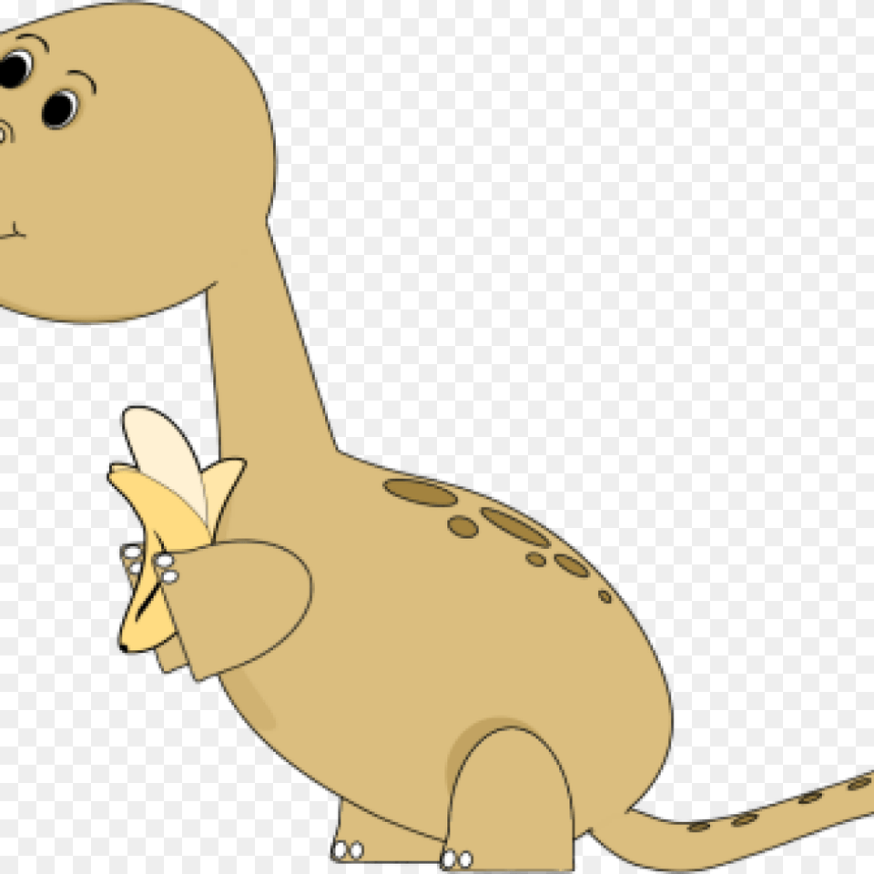 Cute Clipart Dinosaur Dinosaur Eating A Banana, Animal, Mammal, Baby, Person Free Png