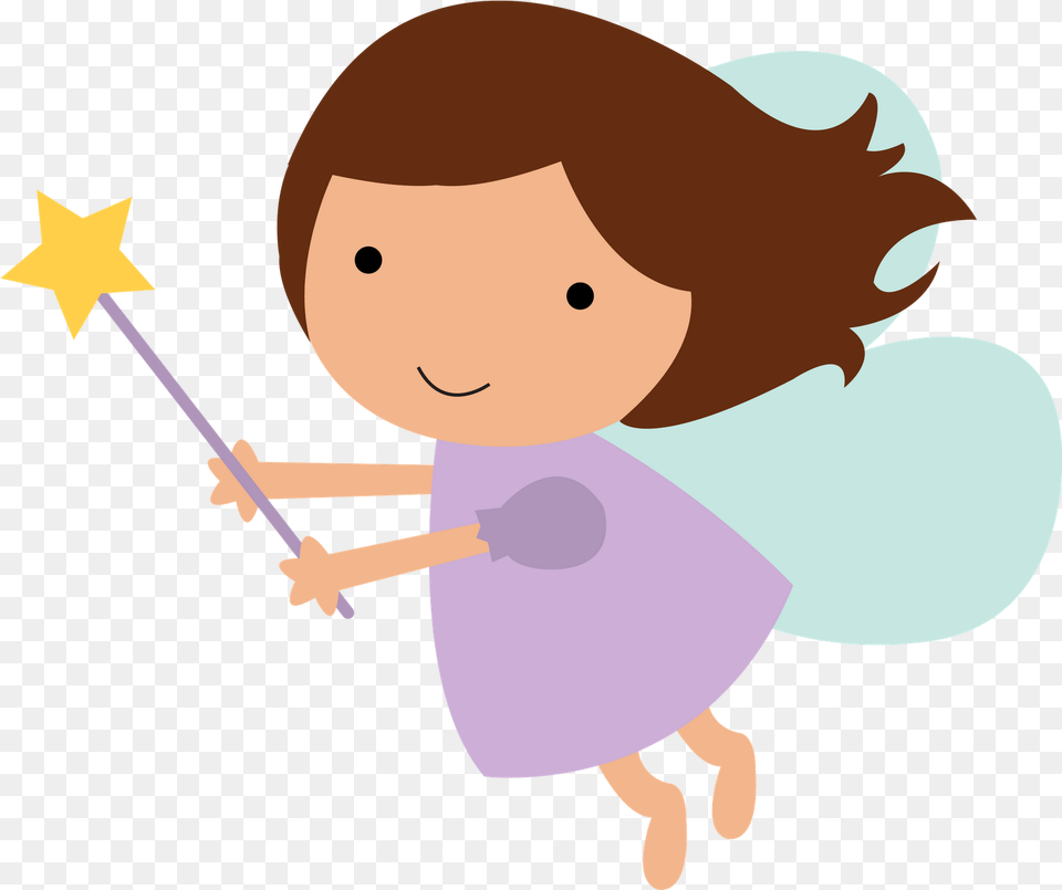 Cute Clipart Fairy Happy 2nd Birthday From Granddaughter, Baby, Person, Face, Head Png Image