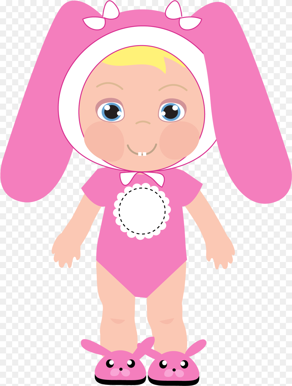 Cute Clipart For Baby Girl, Doll, Toy, Face, Head Png Image
