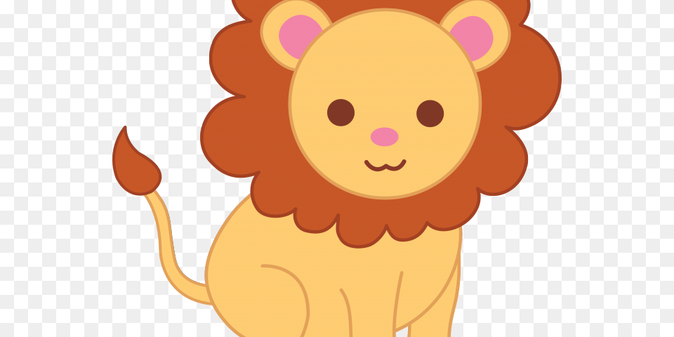 Cute Clipart Lion Cute Lion Animation, Baby, Person, Cupid Png