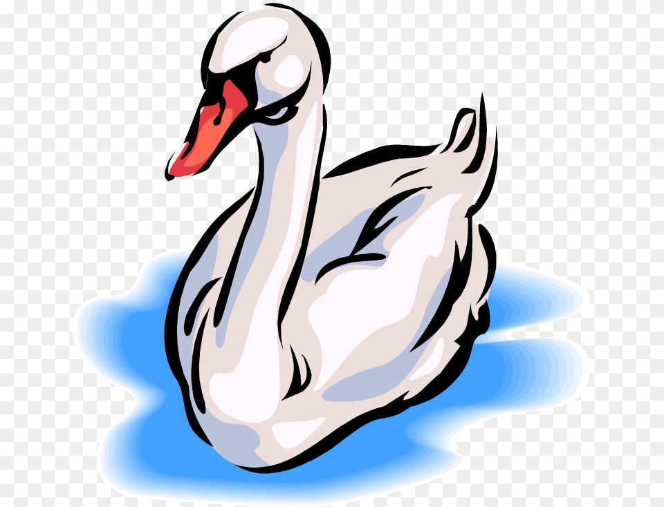 Cute Clipart Swan, Adult, Animal, Female, Person Free Png