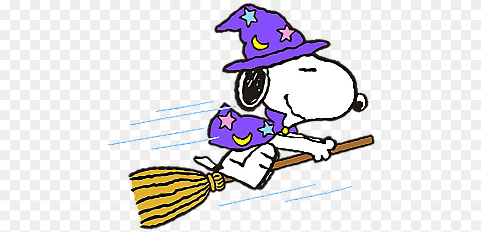 Cute Colorful Wizard Snoopy Star Moon Snoopy Halloween, Baby, Person, Face, Head Free Transparent Png