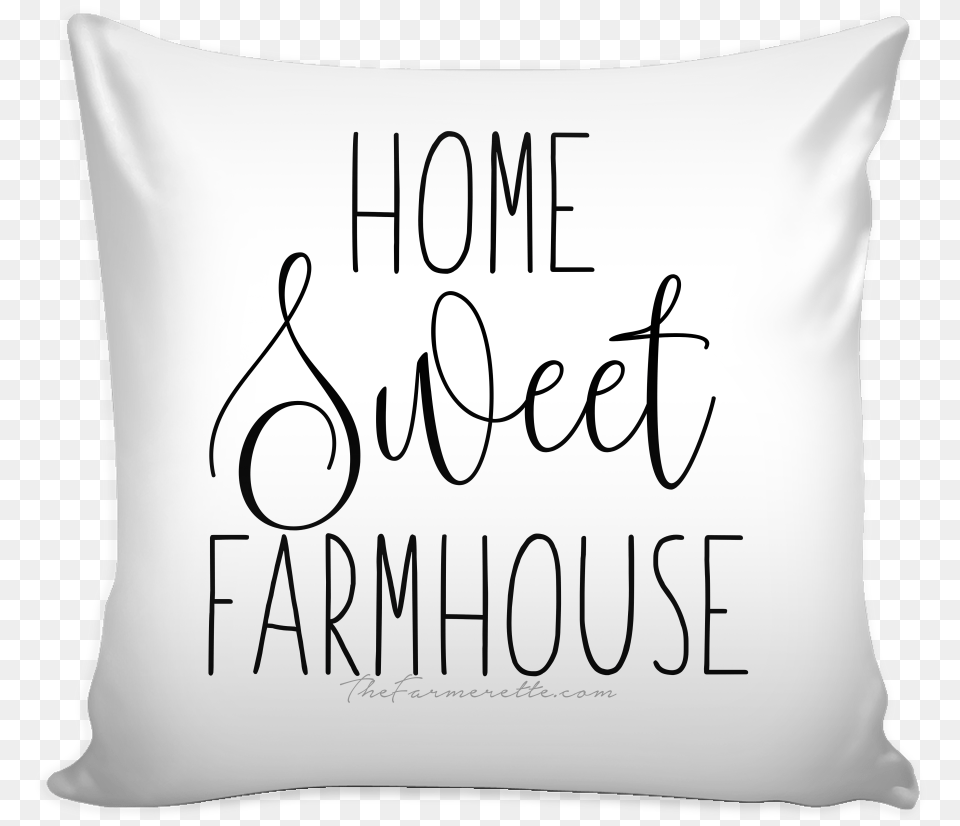 Cute Country Home Sweet Home Pillow Quotes, Cushion, Home Decor, Text Free Png Download