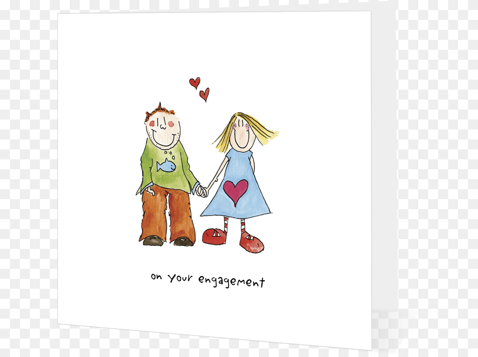 Cute Couple Holding Hands Cartoon, Book, Comics, Publication, Baby Png