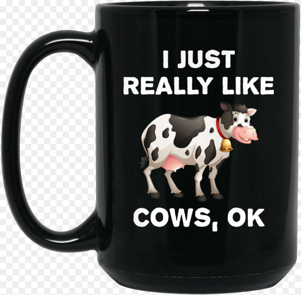 Cute Cow Funny Cow T Shirts, Animal, Cattle, Cup, Livestock Png