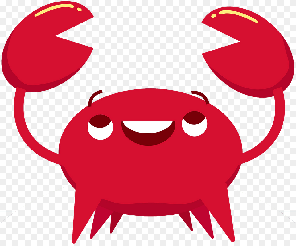 Cute Crab Clipart, Animal, Fish, Sea Life, Shark Free Transparent Png