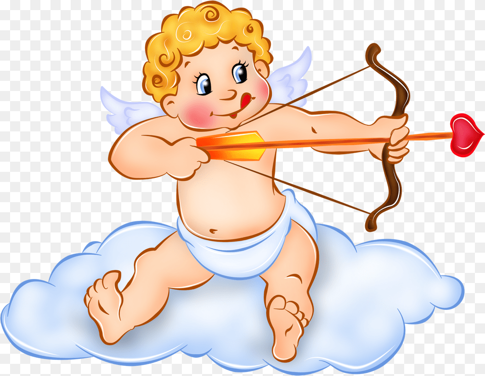 Cute Cupid Picture Cupids Clip Art, Baby, Face, Head, Person Free Png Download