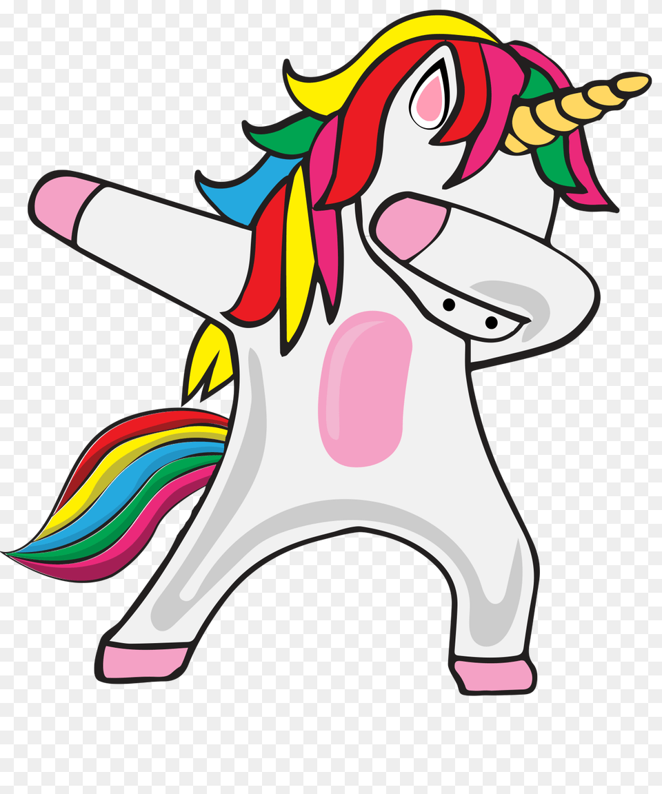 Cute Dabbing Unicorn Clipart Funnypictures, Art, Book, Comics, Graphics Png