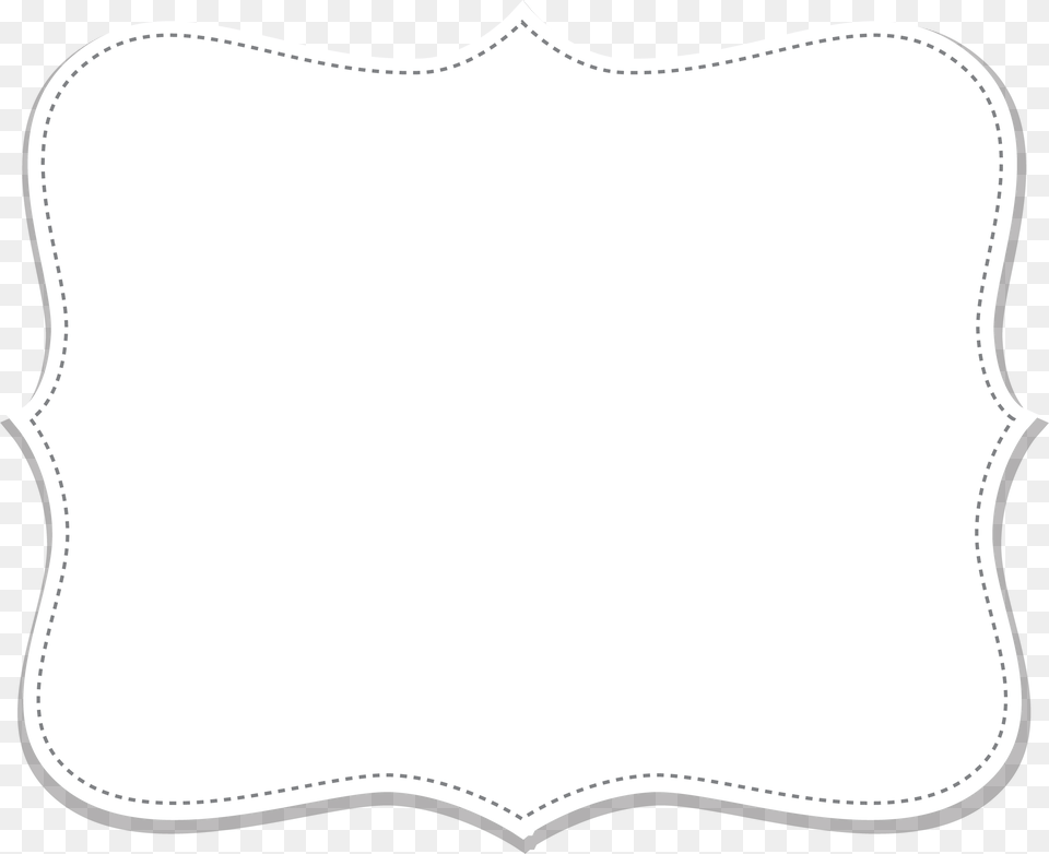 Cute Designer Dotted Pattern Letter Text Border Clipart, White Board, Page, Paper Free Transparent Png