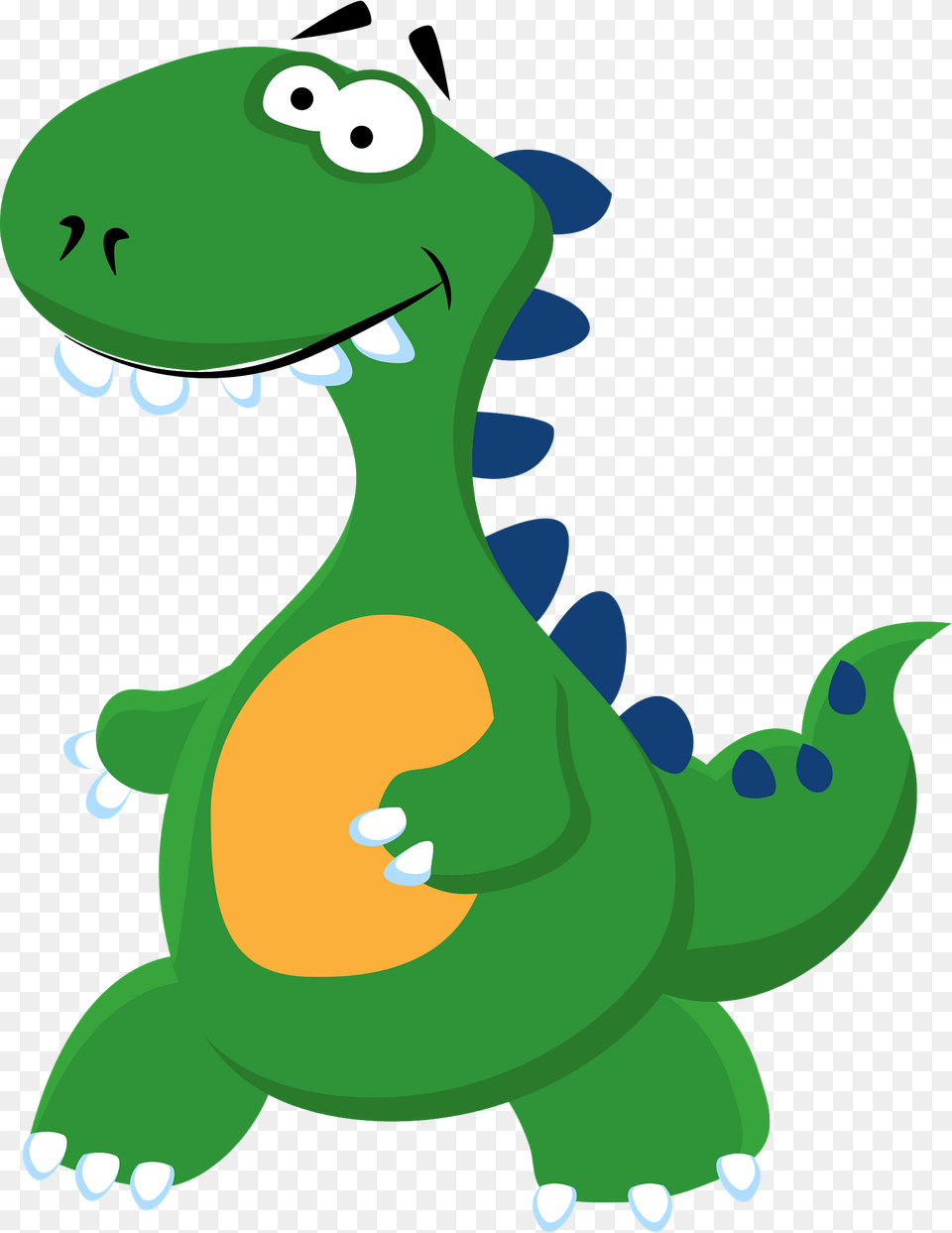 Cute Dinosaur Clipart, Animal, Reptile Png