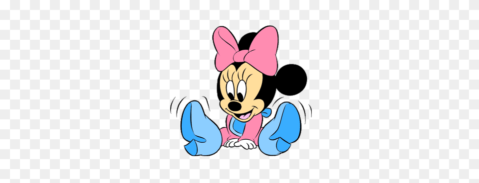 Cute Disney Baby Minnie Mouse Clip Art Characters Wallpaper, Cartoon, Head, Person Png