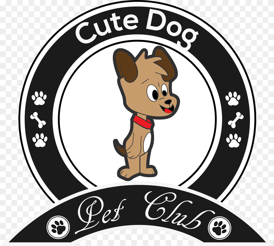 Cute Dog Sitting Clip Art, Logo, Baby, Person, Face Png