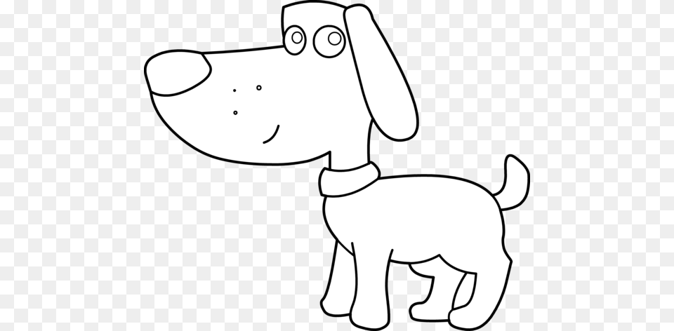 Cute Doggie Coloring Free Png