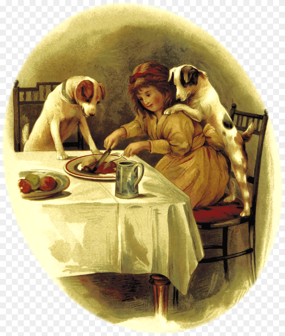 Cute Dogs 3 Clip Arts Dog, Table, Art, Photography, Dining Table Free Transparent Png