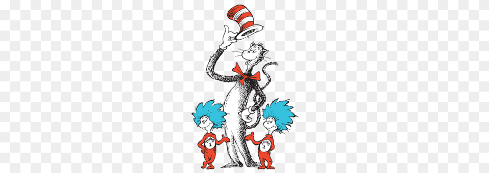 Cute Dr Seuss Clipart Clipart, Book, Comics, Publication, Person Free Png