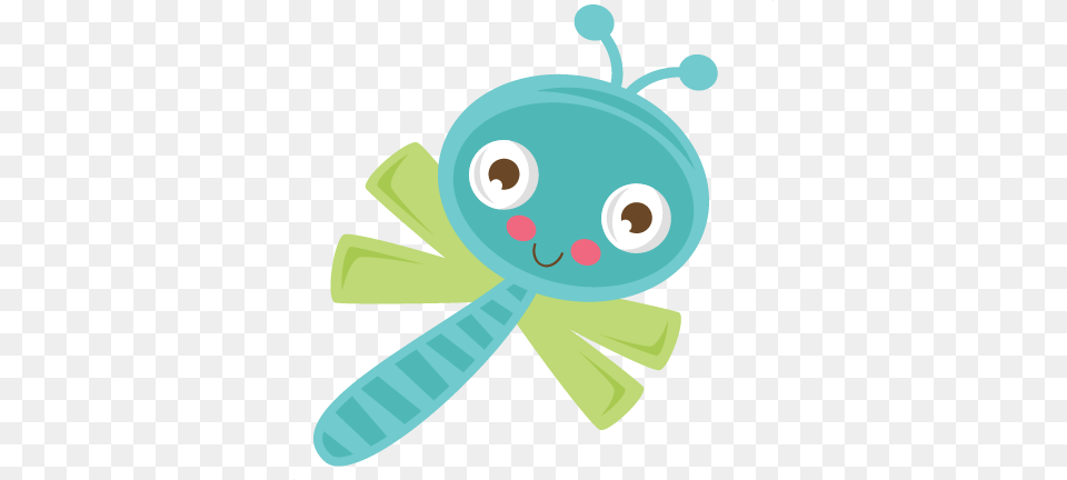 Cute Dragonfly For Scrapbooking Dragonfly, Rattle, Toy Free Png Download