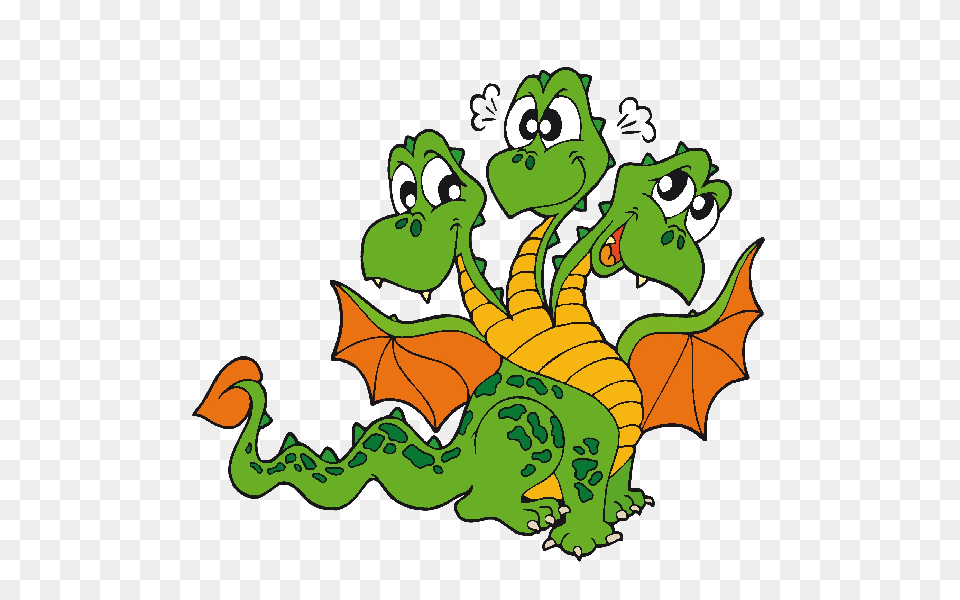 Cute Dragons Cartoon Clip Art All Dragon Cartoon Picture, Green Png Image