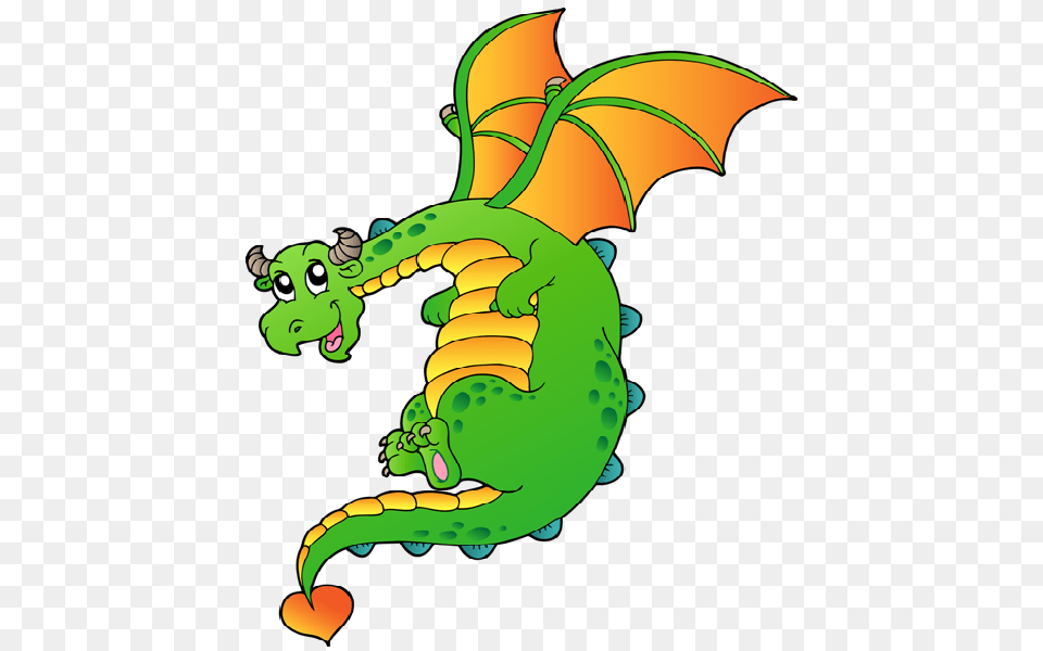 Cute Dragons Cartoon Clip Art Images All Dragon Cartoon Picture, Animal, Dinosaur, Reptile Free Png