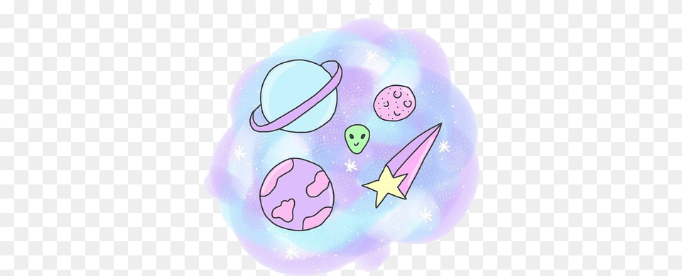 Cute Drawings Pastel Dot, Purple, Clothing, Hat Free Transparent Png