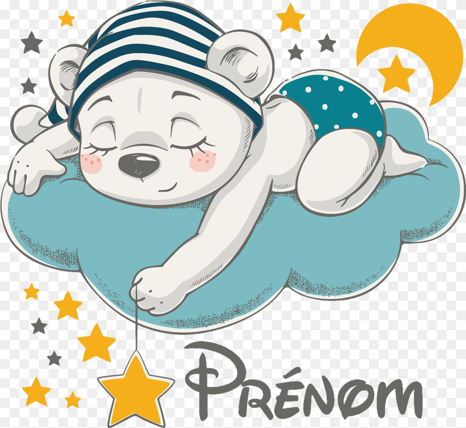 Cute Dreaming Bear, Leisure Activities, Person, Sport, Swimming Free Png Download