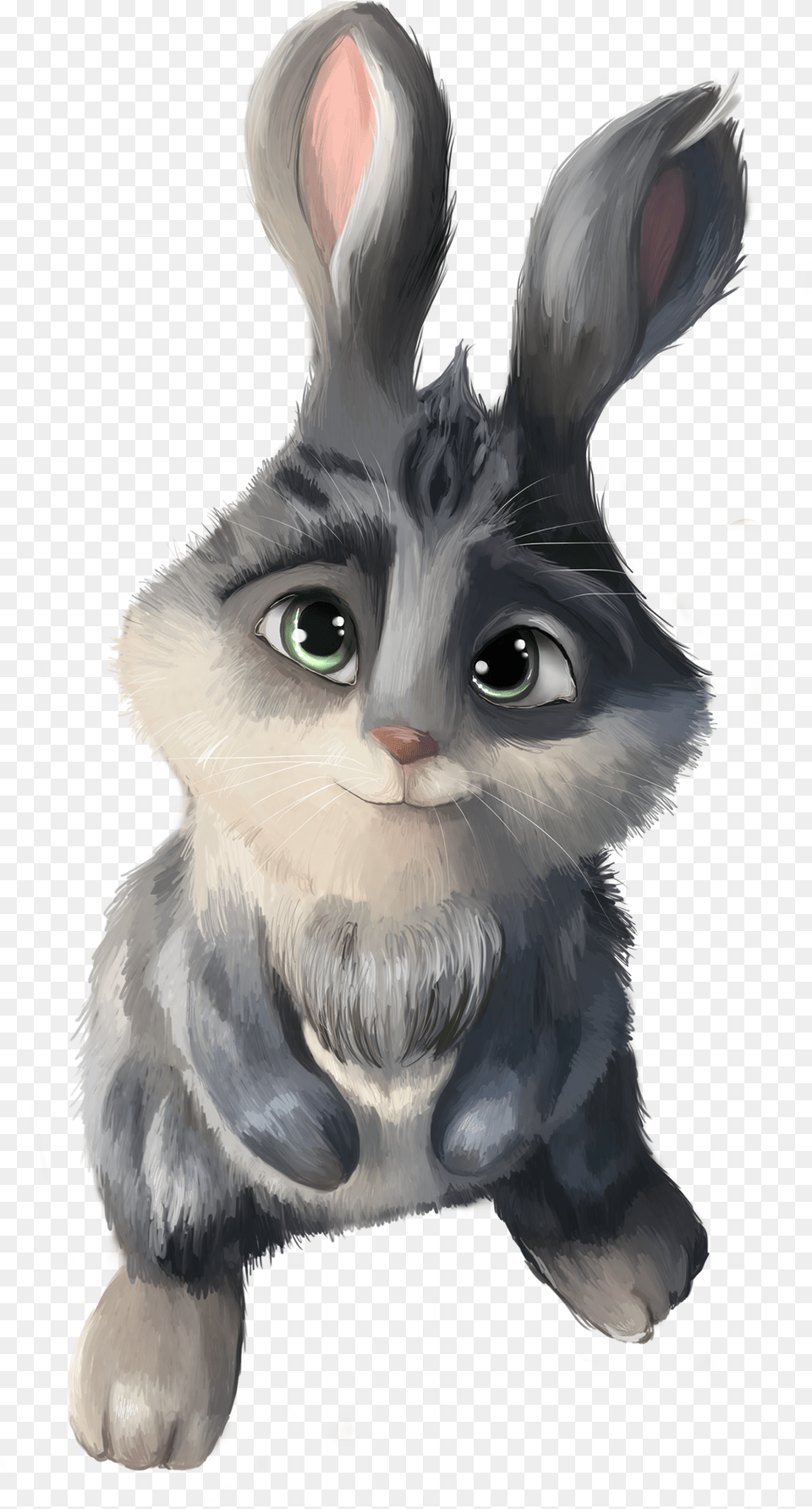Cute Easter Bunny Rise Of The Guardians Rabbit, Animal, Bird, Art, Mammal Png Image