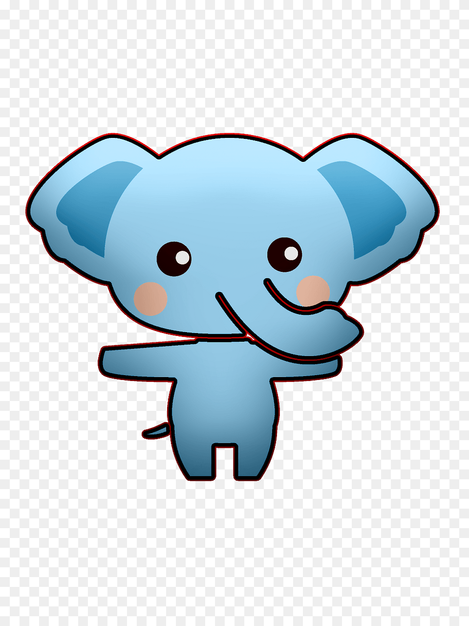 Cute Elephant Clipart, Dynamite, Weapon Png