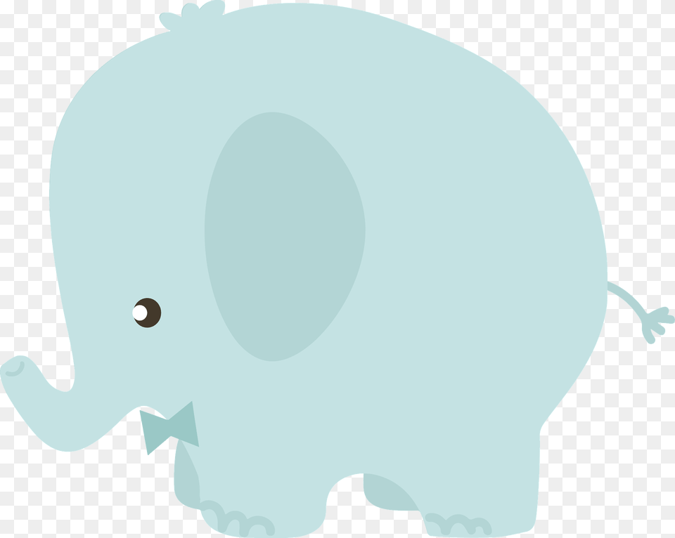 Cute Elephant With Bow Tie Clipart, Piggy Bank Free Png