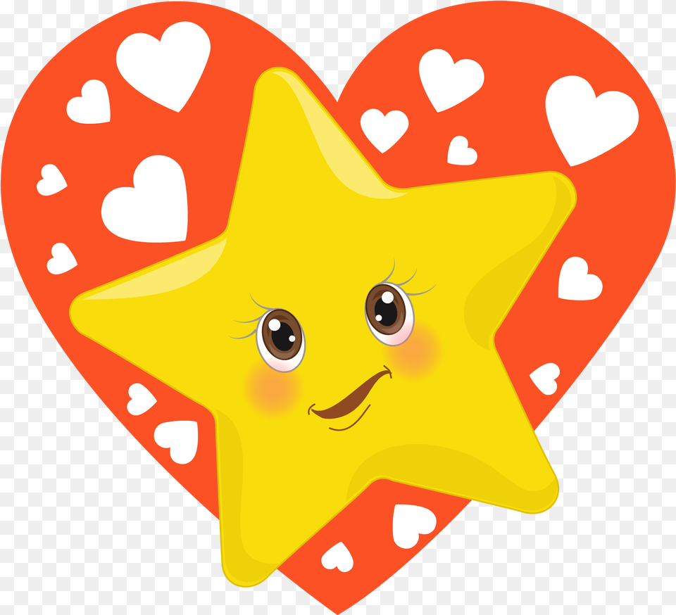 Cute Emoticon Star Clip Art, Baby, Person, Symbol, Star Symbol Free Png Download