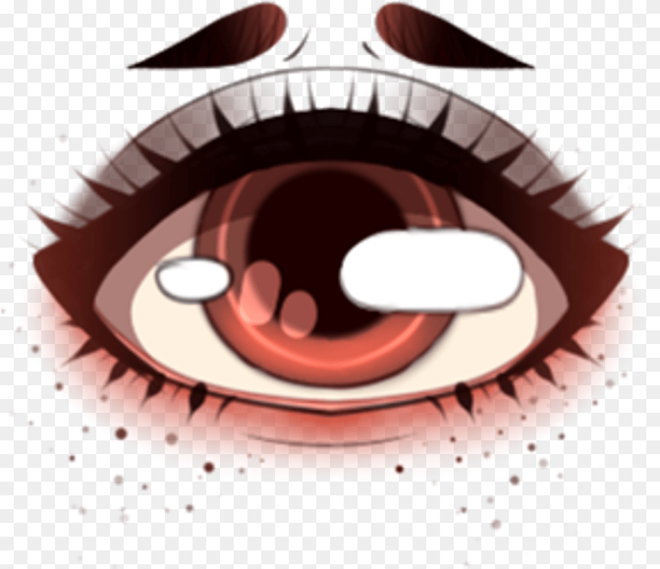 Cute Eye Eyes Eyeball Anime Oneeye Cyclops Transparent Anime Brown Eyes Png Image