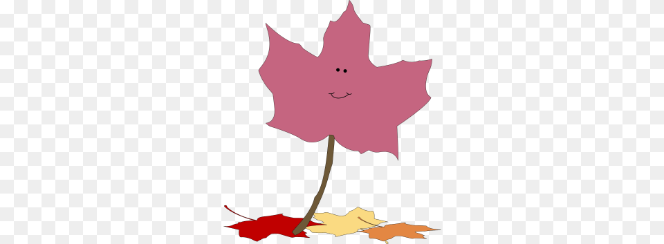 Cute Fall Clip Art, Leaf, Maple Leaf, Plant, Person Free Png