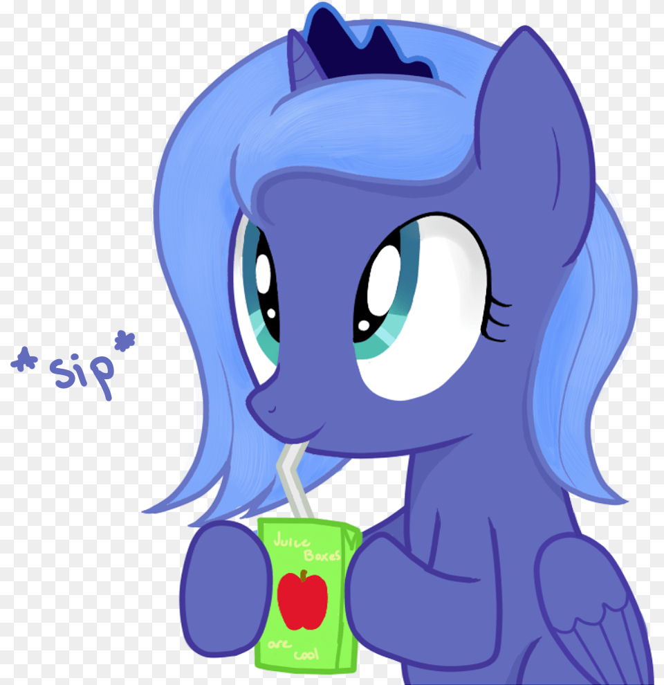 Cute Female Filly Juice Box Lunabetes Mlp Woona, Book, Comics, Publication, Animal Free Transparent Png