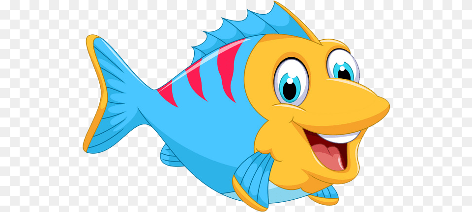 Cute Fish Cartoon, Animal, Sea Life, Shark Png