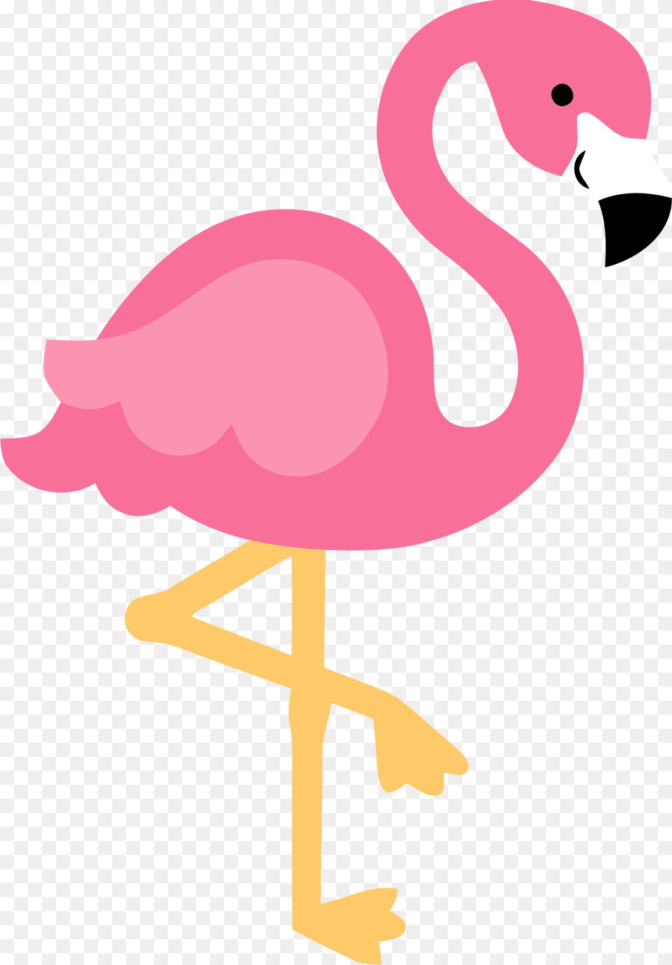 Cute Flamingo Clipart, Animal, Bird, Fish, Sea Life Png Image