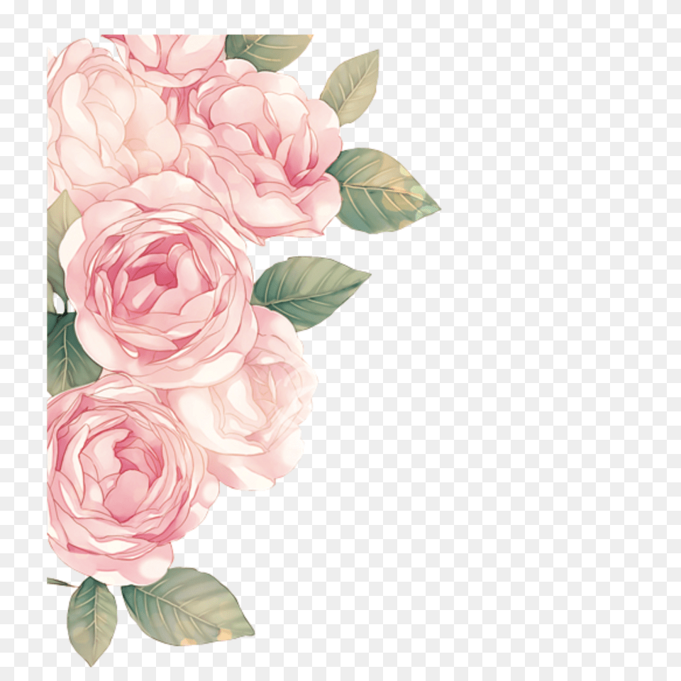 Cute Flower Vippng Pink Roses, Rose, Plant, Pattern, Graphics Free Png