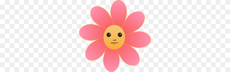 Cute Flower Face Clip Art Vector Clip Art, Daisy, Plant, Petal, Person Free Png Download