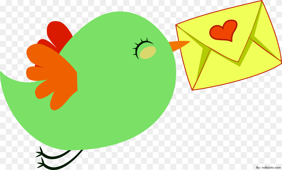 Cute Flying Birds, Envelope, Mail, Art, Food Png Image