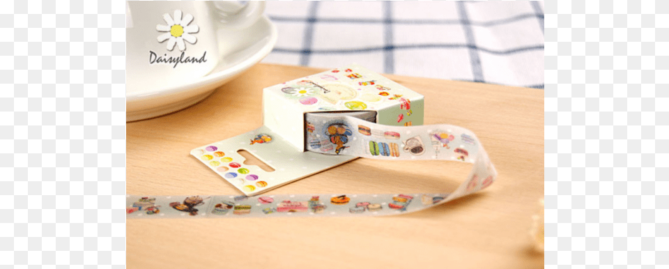 Cute Food And Drink Party Vipasnam Cartoon Cat Masking Washi Tape Sticky Stationery Png