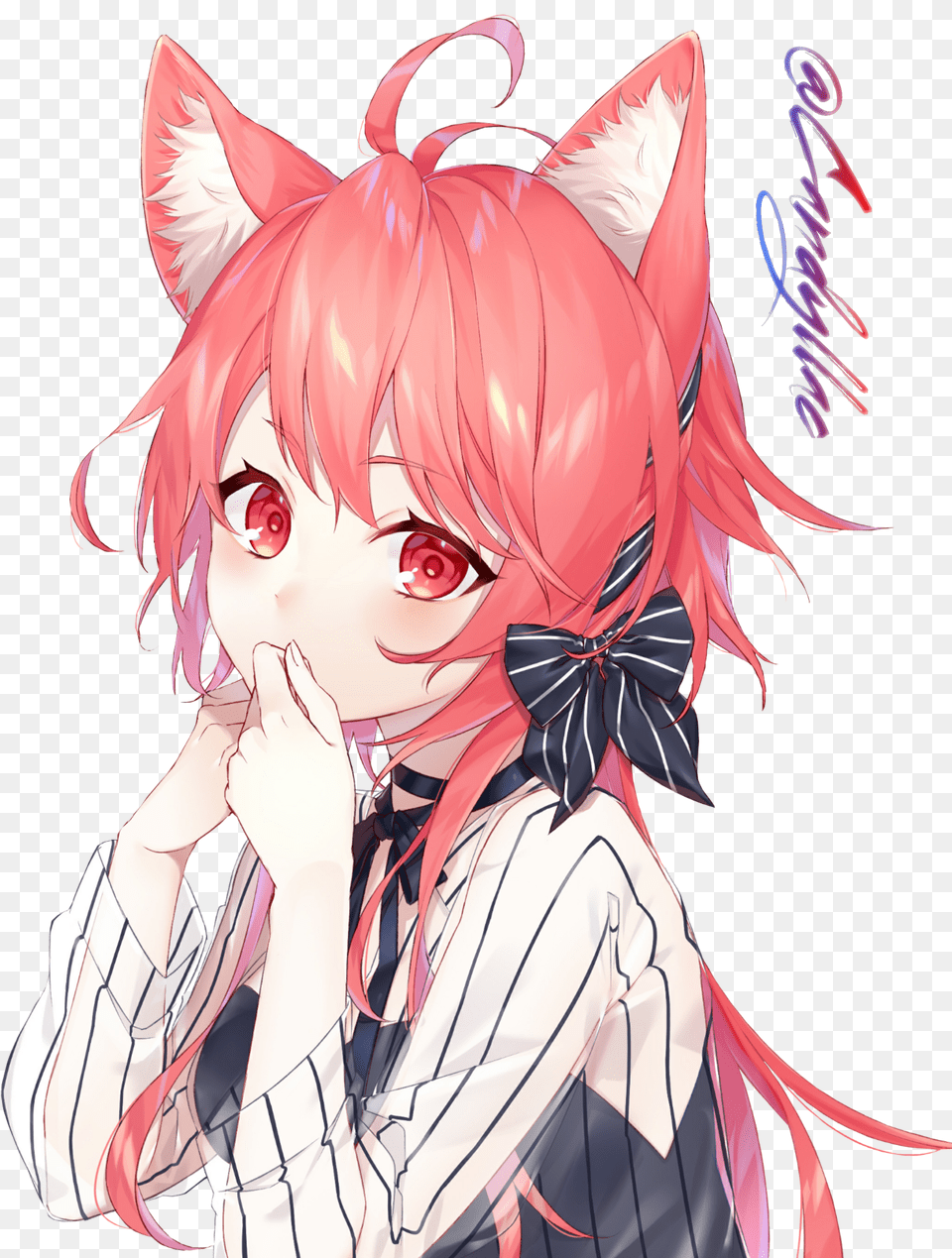 Cute Fox Anime Girl Png