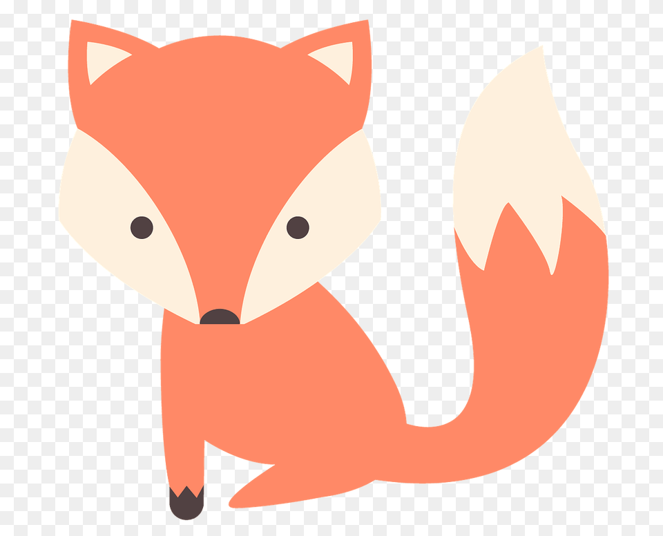 Cute Fox Clipart, Animal, Fish, Sea Life, Shark Png